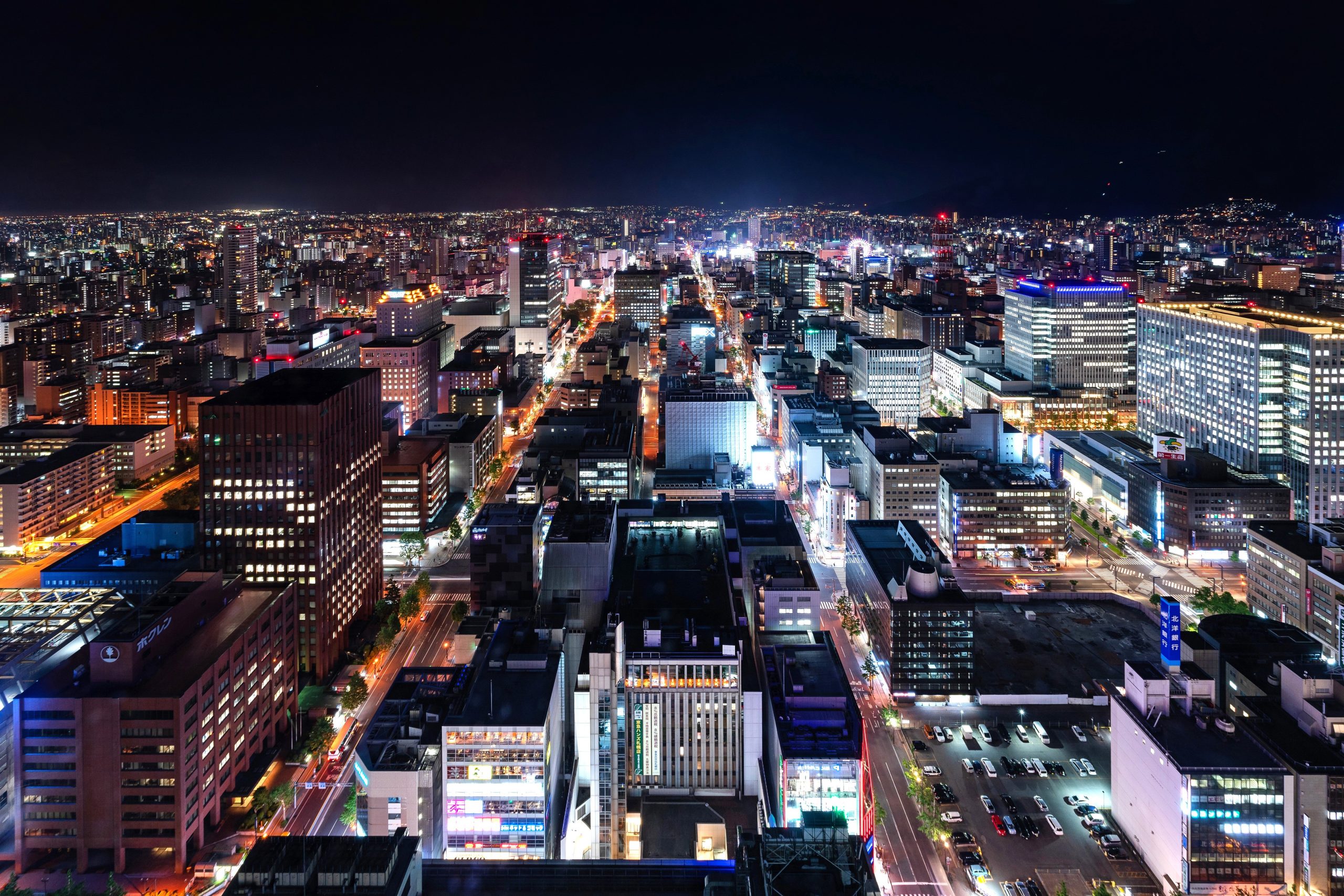 JRタワー展望台からの夜景